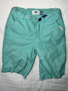 Pantalones Cortos de Golf OLD NAVY Niños Niños Sólido Verde Azulado Caqui Talla 7 Regular Estándar Ajustable - Imagen 1 de 9
