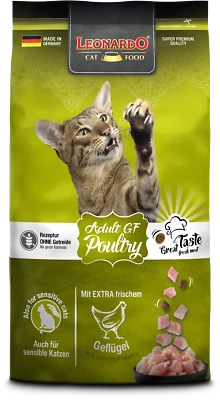 LEONARDO Adult Poultry GF 1,8 kg Katzenfutter Trockenfutter Katze Futter trocken - Bild 1 von 3