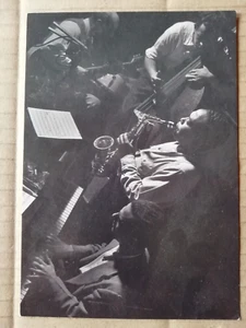 EDDIE SAFRANSKI / CHARLIE PARKER / LENNIE TRISTANO - POSTKARTE  ca. 15 x 10,5 cm - Picture 1 of 2