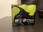 6x FULL CAN Pepsi Lime 250ml Limited Edition Zero Sugar Kuwait Rare
