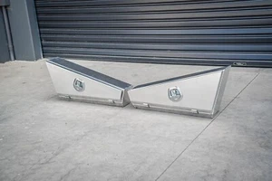 970mm Double Tapered Under Tray Toolbox Ute Under Body Tool Box - Picture 1 of 10