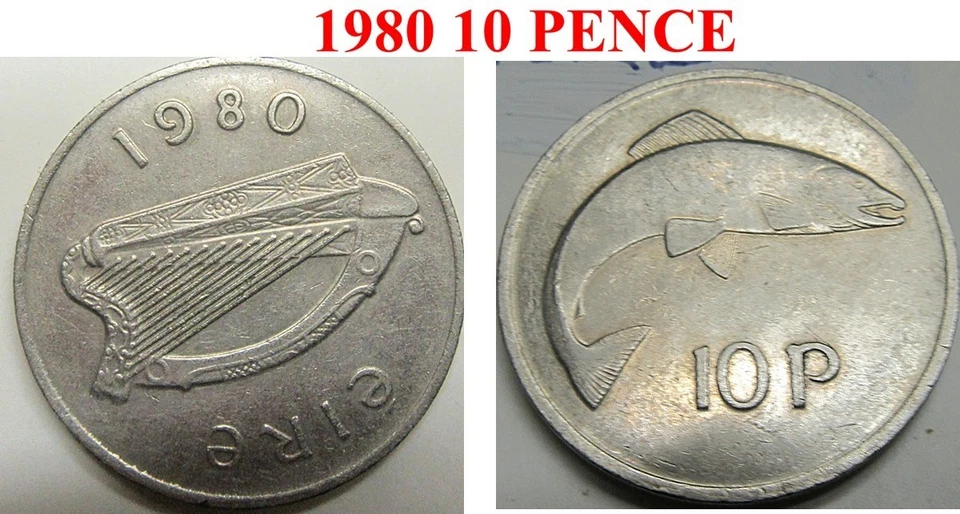 IRELAND 1980 10 PENCE - Image 1 of 1