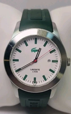Men's Lacoste Watch Water Resistant All Stainless New Battery w/ Box & Papers - Image 1 of 4