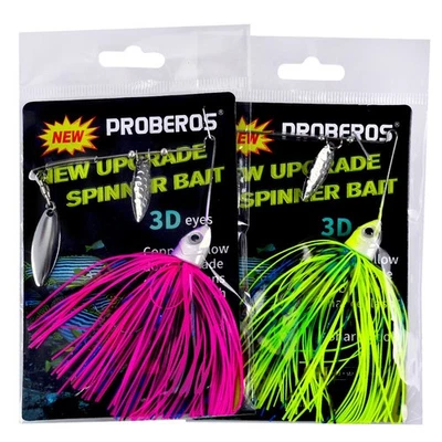 5 Stück 10g 14g Spinnerbait Buzzbait Spinner Spoon Bait Wobbler Barsch Zander - Bild 1 von 4