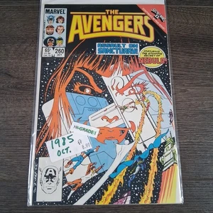 Vintage Marvel Comics The Avengers #260 Origin 1st Cover App of Nebula Newsstand - Picture 1 of 3