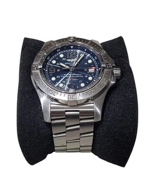 Breitling SuperOcean Steelfish acero inoxidable azul A17390 44 mm Foto 1 de 4