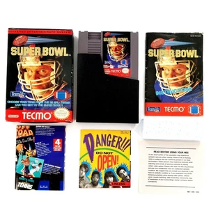 Tecmo Super Bowl (Nintendo NES, 1991) autentico completo testato e funzionante - Foto 1 di 17