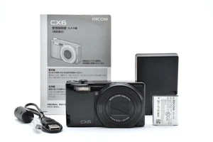 Ricoh CX6 Black 10.0 MP Digital Camera w/Charger Tested from Japan - Picture 1 of 12