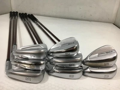 PING G700 Iron Set 8pcs 5-PW, GW, SW PING FUBUKI Flex R Black Dot - Image 1 of 4