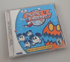 Sega Dreamcast - Chu Chu Rocket - Brand New Factory Sealed cracked