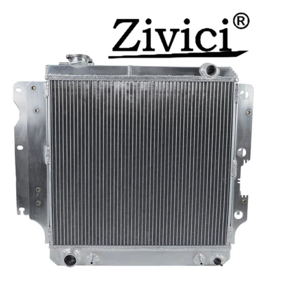 Aluminum Kühler Radiator Jeep Wrangler YJ TJ LJ 2.4/2.5L L4 L6 1987-2006 LHD - Image 1 of 4