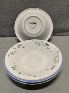 3er Set Allegro Steinzeug 7 1/4" Suppen-/Müslischalen - Bild 1 von 2