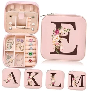 Mothers Day Mom Gifts from Daughter Son, Travel Jewelry Case Box Organizer E - Picture 1 of 5
