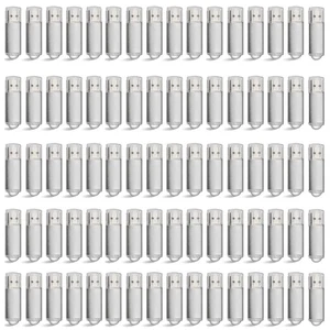 Kootion 100 Stück 8GB Laufwerke Metal Speichermedien USB Memory Sticks PenDrive - Bild 1 von 11