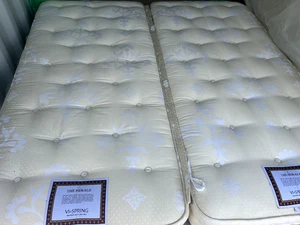 Vi Spring The Herald 6ft Super king Size Zip & Link Mattresses Pocket Sprung - Picture 1 of 8