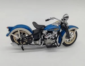 Franklin Mint 1936 Harley Davidson Knucklehead Road Rally Diecast Motorcycle - Picture 1 of 6