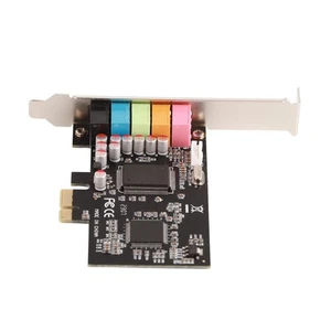 Sound Card 6 Channels Stereo Desktop Signal Conversion Hardware With D NEW - Afbeelding 1 van 12