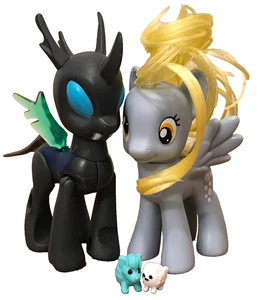 My Little Pony G4 DERPY HOOVES MUFFINS 3" & CHANGELING Custom Lot - Gladiator - Bild 1 von 24