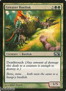 MTG - M12 - Basilisco maggiore - 2X - Foglio - quasi nuovo - Foto 1 di 1