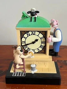 Wallace and Gromit Alarm Clock With Moving Parts, Wesco, 1998, Working Condition - Picture 1 of 9