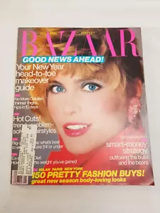 Harpers Bazaar Magazine USA Fashions Jan 1986 Kim Alexis Apollonia - Foto 1 di 3