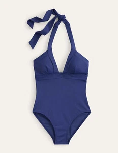 Traje de baño halter ÍTACA azul marino francés TALLA UK 8R S0246 NUEVO B2 - Imagen 1 de 3