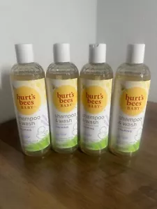 Burt's Bees Baby Calming Shampoo and Wash with Lavender, Tear-Free, 12 Fl oz 4pk - Picture 1 of 3