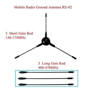 Nagoya RE02 Antenna Ground UHF-F for Ham Walkie Talkie for Car Radio ICOM Cobra - Zdjęcie 1 z 7