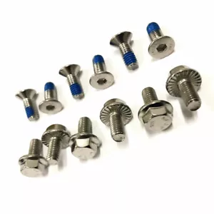 12 PCS Rotor Bolt Front Rear Disc Brake Bolt Kit For YAMAHA YZ125 YZ250 1998 &UP - Picture 1 of 6