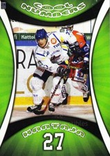 2008-09 Finnish Cardset Cool Numbers Green #5 Juha-Pekka Haataja