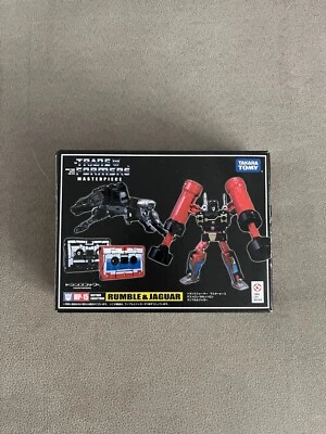 Takara Tomy Transformers Masterpiece MP-15 Ravage and Rumble brand new - Image 1 of 2