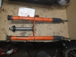 Suzuki MT50 MT 50 trail hopper 1971 front forks for parts or rebuild only - Picture 1 of 5