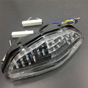 Luz de giro de freno trasero LED transparente para Suzuki V-Strom DL650 1000 2003-2008 - Imagen 1 de 9