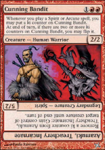 CUNNING BANDIT Betrayers of Kamigawa MTG Magic the Gathering Cards DJMagic - Image 1 of 1