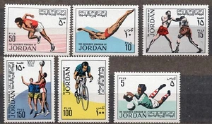 JORDAN/1970/MNH/SC#651-656/SPORTS - Picture 1 of 1