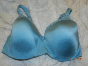 Playtex Love My Curves Full Figure Underwire Blue 4823 Bra Size 38DD - Picture 1 of 3