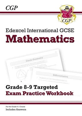 Edexcel International GCSE Maths Grade 8-9 Targeted Exam Practice Workbook & ANS - Image 1 of 4