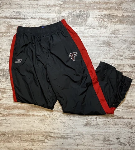 Reebok NFL Football Atlanta Falcons Sweat Pants Lounge Wear Size XL W/ Pockets Cover