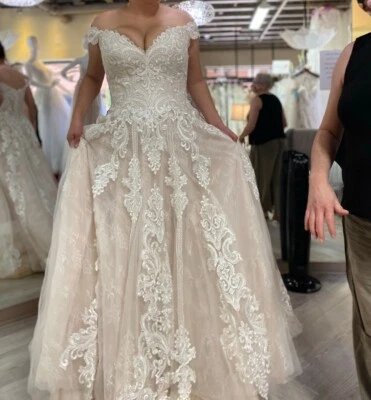 vestido de noiva tamanho 14 - Imagem 1 de 4