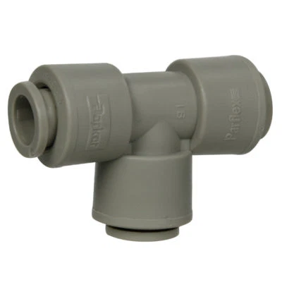 Parker TrueSeal Push to Connect Tee Union 3/8" x 3/8" - A6TU6-MG - Image 1 of 2