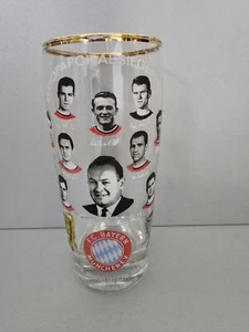 Sehr altes Europapokal Sieger Glas FC Bayern München Sammlerstück FCB 0,25 Liter - Bild 1 von 5