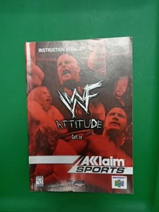 WWF Attitude N64 Manual - Picture 1 of 2