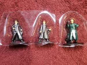 NANO METALFIGS HARRY POTTER FIGUREN Harry Potter Jahr 1 Ron Jahr 1 Draco Quidditch - Bild 1 von 3