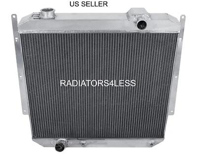 RADIADOR DE ALUMINIO CHAMPION 3 FILAS 57 58 OLDSMOBILE SUPER 88 98 DYNAMIC STARFIRE  Foto 1 de 3