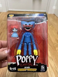 Poppy Playtime 5" Official Collectible Action Figure Huggy Wuggy and poppy New - Picture 1 of 2