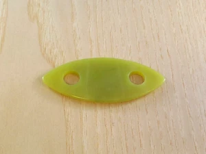 Ciondolo per collana in Giada ovale peso 15 grammi lunghezza 7,7 cm - Foto 1 di 3