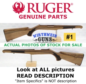 Ruger 10/22 Walnut Altamont Rifle stock for Standard Barrel, PERSONAL COLLECTION - Picture 1 of 4