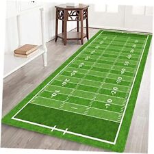 Large Area Rugs, Sports American Football Field,Runner Rug Floor Non-Slip Door 