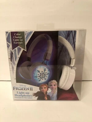 NUOVE cuffie Disney Frozen II illuminate con microfono integrato - Immagine 1 di 3