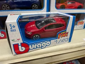 VOLKSWAGEN VW POLO GTI SCALA 1/43 BBURAGO Burago modellino macchinina METALLO - Foto 1 di 1